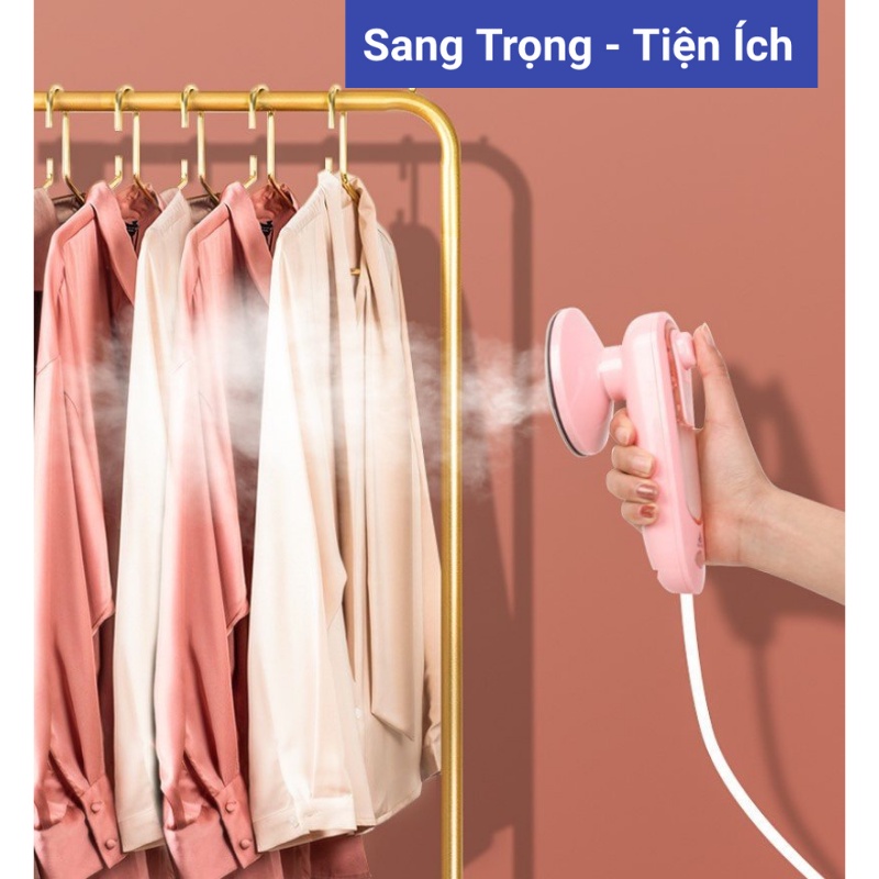 [Đồ Gia Dụng] Bàn Là Hơi Nước Mini 360 Độ Không Điểm Chết, Mang Đi Du Lịch Tiện Lợi, Bàn Ủi Hơi Nước Mini Gia Đình