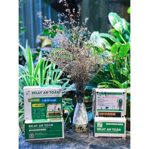RơLe An Toàn Phao Điện Thông Minh Cao Cấp Thế Hệ Mới Gắn Bơm Trực Tiếp 2KW