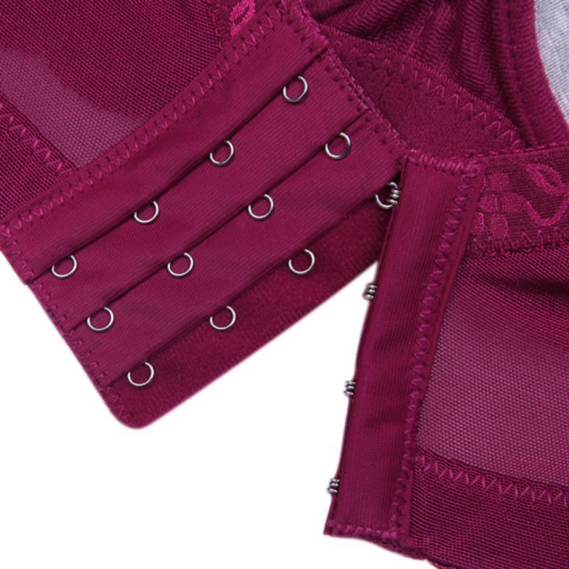 Áo Lót Nâng Ngực Nữ Thêu Ren Chất Liệu Thông Thoáng