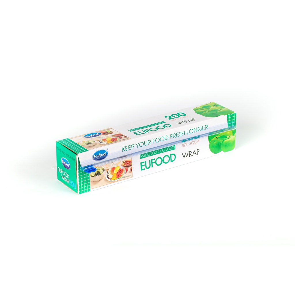 Màng Bọc Thực Phẩm mã Táo Eu X200, Eu 200, Eu 400 - Eufood Việt Nam - Màng bọc TP PVC Nhập Khẩu Chính Hãng Từ Thái Lan