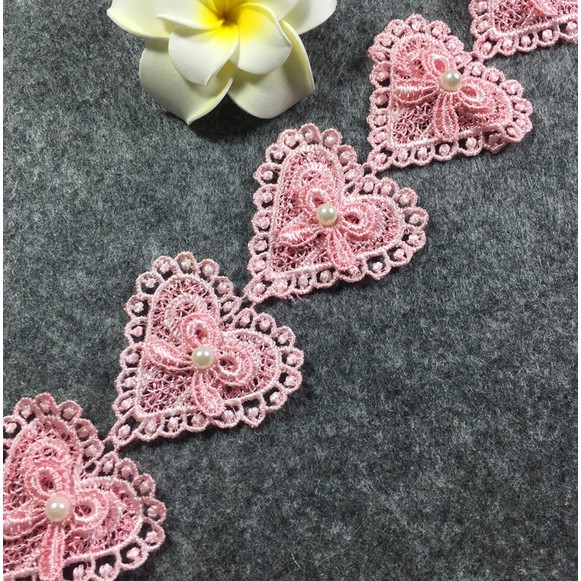 Dải Dây Đính Ngọc Trai Trang Trí Dài 1 Yard