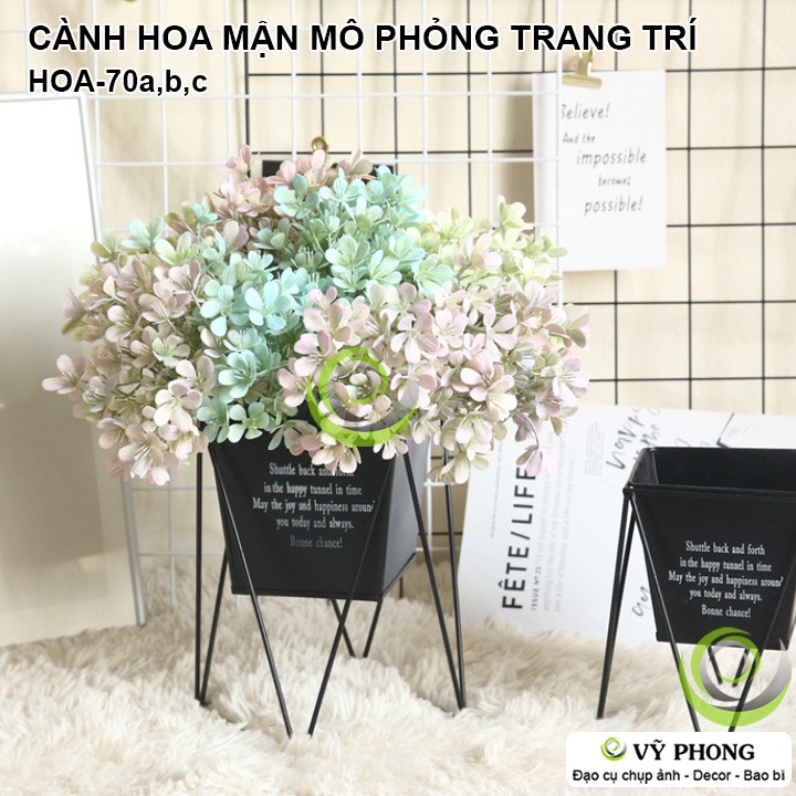 CÀNH HOA MẬN DECOR TRANG TRÍ ĐẠO CỤ CHỤP ẢNH SẢN PHẨM INS HOA-70