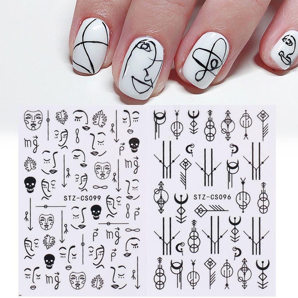 Miếng Dán Trang Trí Móng Tay Hình Bướm Xinh Xắn