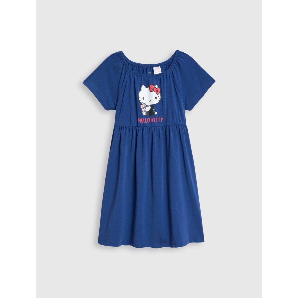 Váy liền bé gái Hello Kitty CANIFA - 1DS21S012