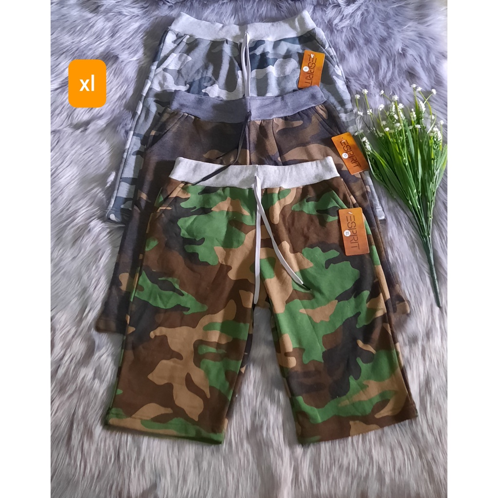 Quần Short Nam màu lính quần nỉ mặc ấm trong mùa đông