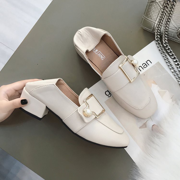 [Order] Giày lười 3 màu đen, nâu, trắng