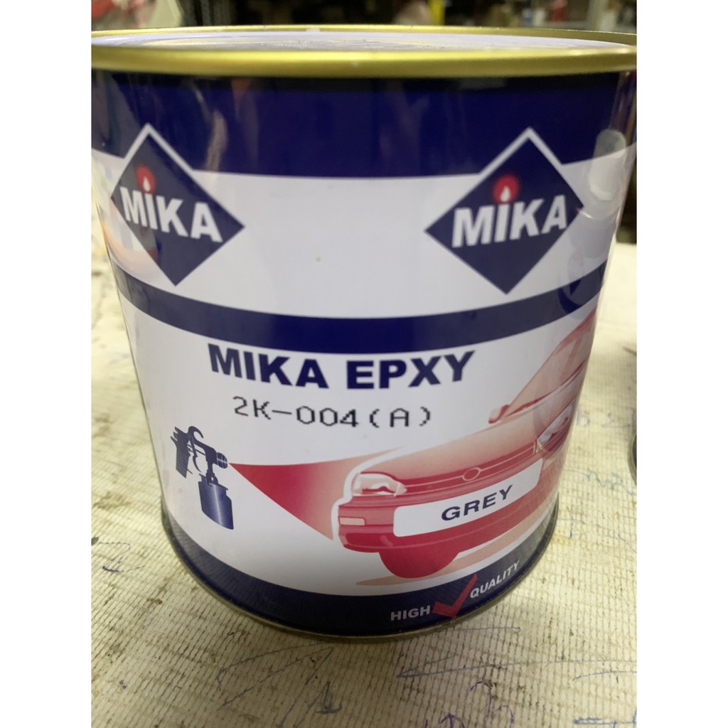 Sơn lót mika epoxy 2 thành phần (004) sơn lót otô, kim loại, bê tông - Cặp 1.2kg