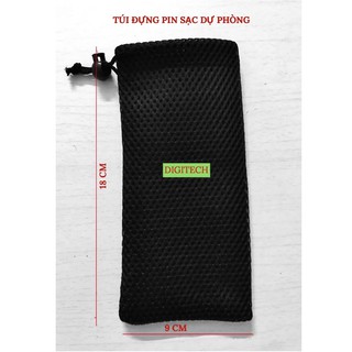 Túi đựng pin sạc dự phòng 20000mAh, Túi đựng cáp sạc, tai nghe
