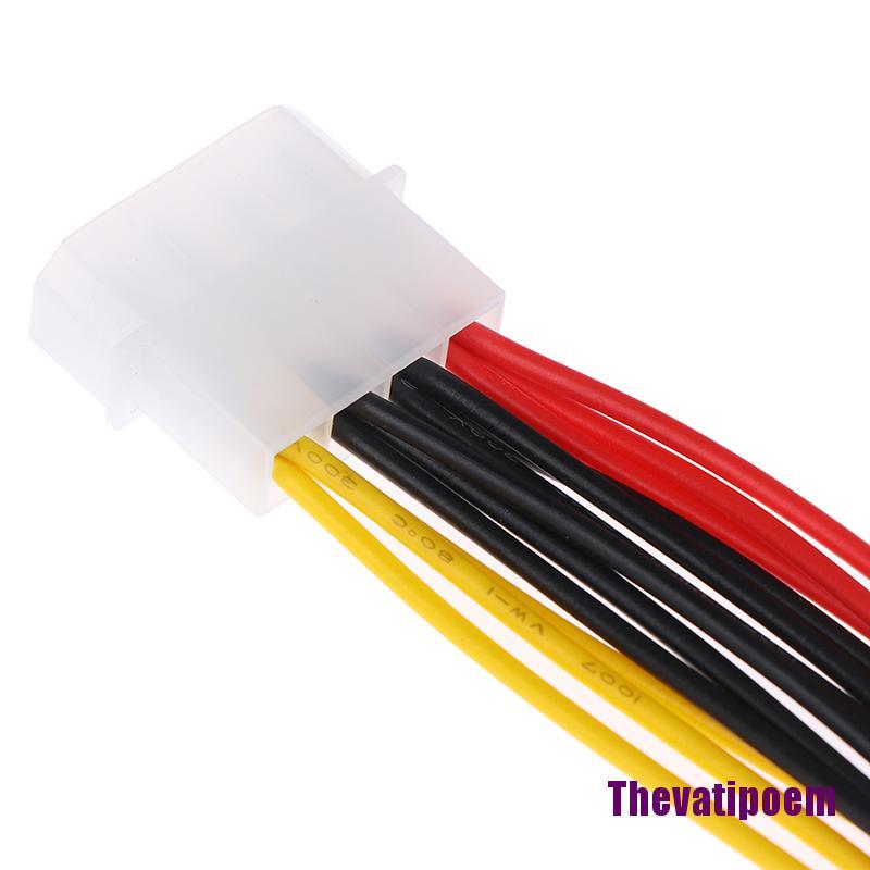 (Hàng Mới Về) Bộ Chia Nguồn 4 Pin Ide 1-to-3 Molex Ide