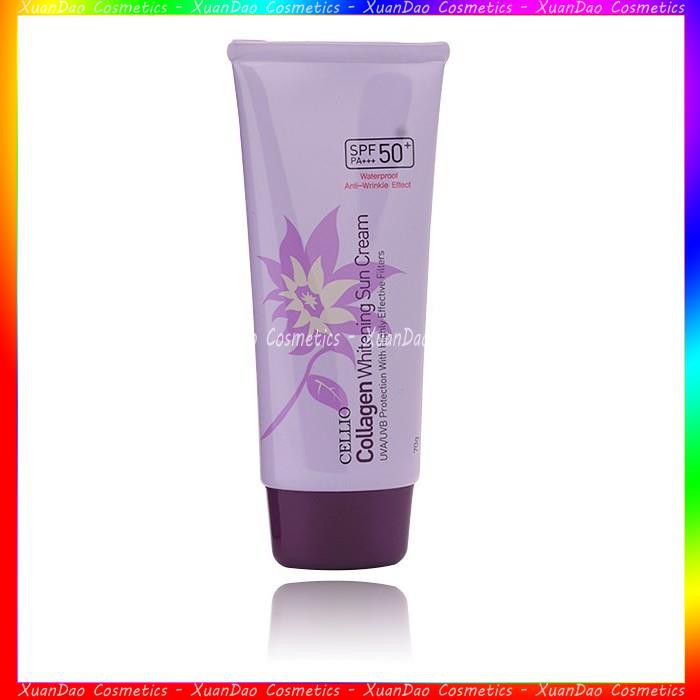[XẢ HÀNG]  Kem Chống Nắng Cellio spf 50pa+ cellio waterproof daily sun cream Hàn Quốc. Cam Kết Chính Hãng | BigBuy360 - bigbuy360.vn