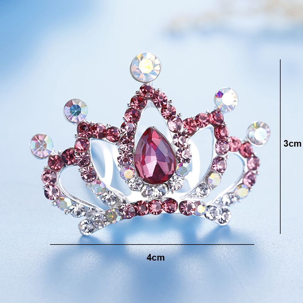 Lược cài tóc hình vương miện xinh xắn kiểu dáng thời trang dành cho nữ