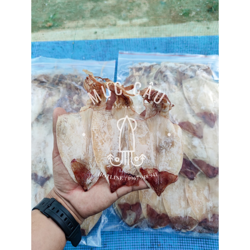 [ĐỒ ĂN VẶT] 5 con MỰC LÁ Mực khô sấy khô size nhỏ - Hàng cao cấp, dày cơm, không chất bảo quản 30-35 con/Kg | BigBuy360 - bigbuy360.vn