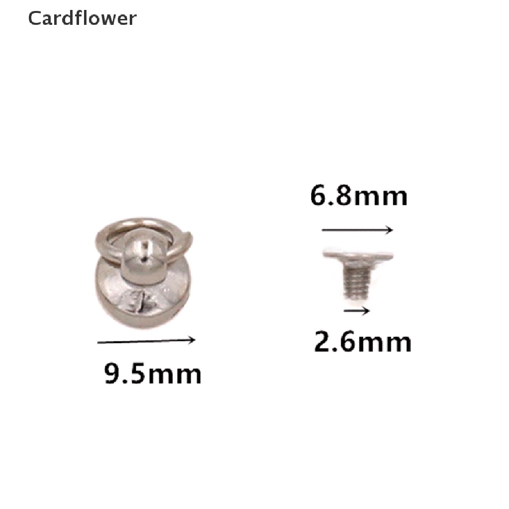 Set 10 đinh tán đầu tròn chuyên dụng cho túi xách da