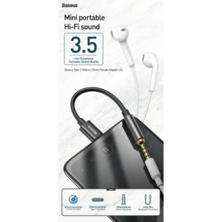 Cáp Chuyển Type C Sang Jack 3.5 mm Baseus L54