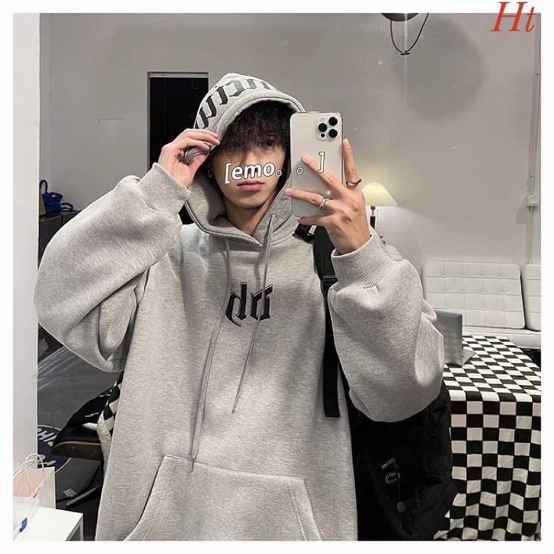 Áo hoodie Oh in mũ H2A888