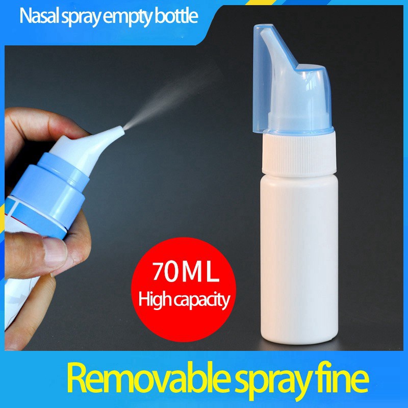 Nose Cleaner 70Ml Nasal Irrigator Salt Neti Pot Spray Travel Home Use