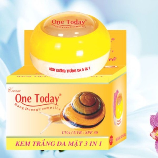 Kem one today trắng da mặt 3in1 5g