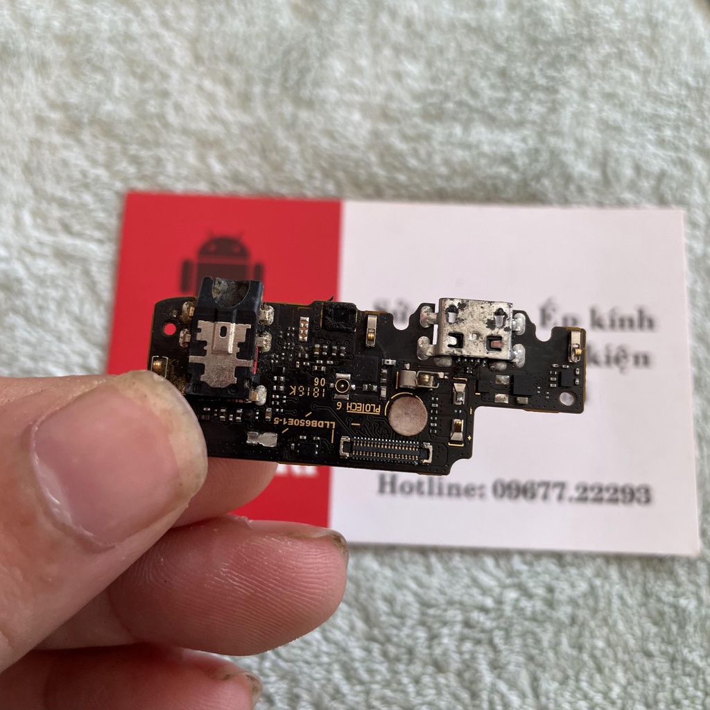 Cụm Sạc Cụm Chân Sạc Xiaomi Redmi Note 5 5 Pro Đủ IC Zin Chính Hãng
