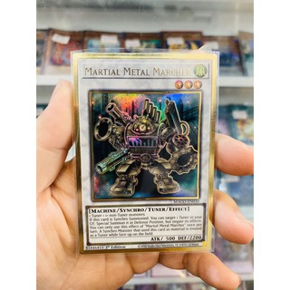 Thẻ Bài Lẻ YugiOh! Mã MAGO-EN030 - Martial Metal Marcher - Premium Gold Rare - 1st Edition