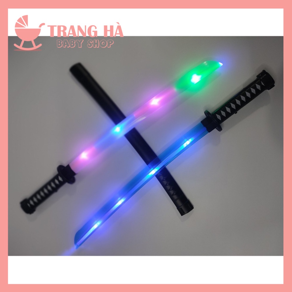 [RẺ VÔ ĐỊCH] Đồ Chơi Kiếm Nhựa Katana - Đồ Chơi Kiếm Katana Nhựa Có Đèn Và Âm Thanh Có Tặng Kèm Pin