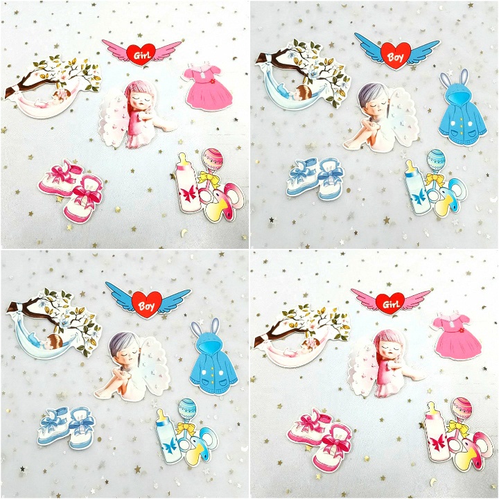 set cắm bánh sinh nhật [FREESHIP❤️] set cắm baby