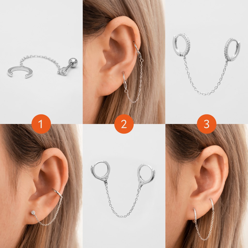 Khuyên xích Blink Conch Round