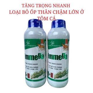Immega tăng trọng ngay lập tức ngừa bệnh ốp thân chậm lớn ở tôm cá