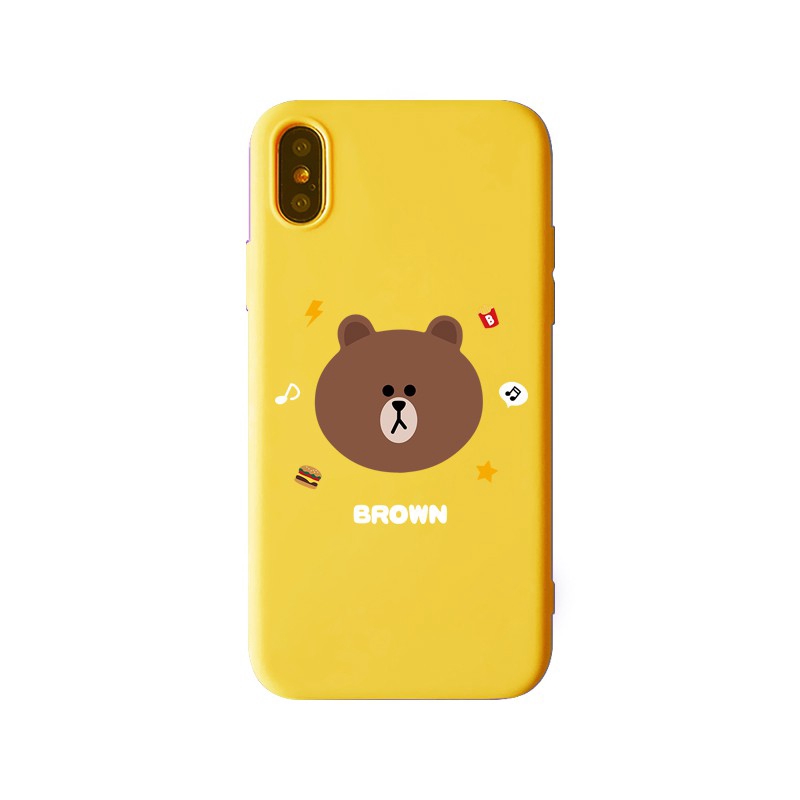 Ốp điện thoại silicon in hình động vật hoạt hình đáng yêu cho iPhone 6 6Plus 6s 6Plus 7 7Plus 8 8Plus X XS | BigBuy360 - bigbuy360.vn