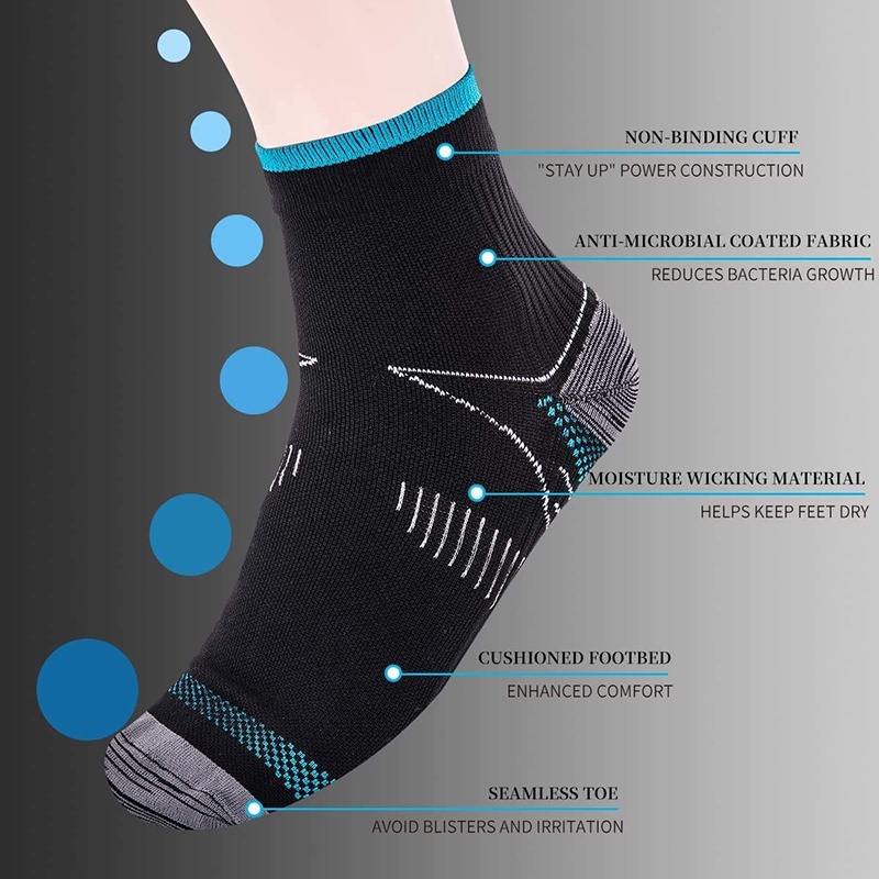 Vớ Nén Hỗ Trợ Giảm Đau Chân Cho Nam Nữ