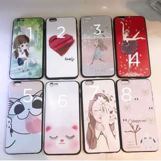 [XẢ KHO 3 NGÀY GIÁ SỐC+ TẶNG GIÁ ĐỠ ĐIỆN THOẠI IRING] ỐP LƯNG IP6 PLUS IN HÌNH SIÊU CUTE HẠT ME