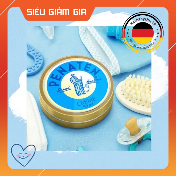 Kem Chống Hăm Penaten 150ml của Đức, Phòng và Ngăn Ngừa hăm da giảm ngứa rát, mẩn đỏ cho bé