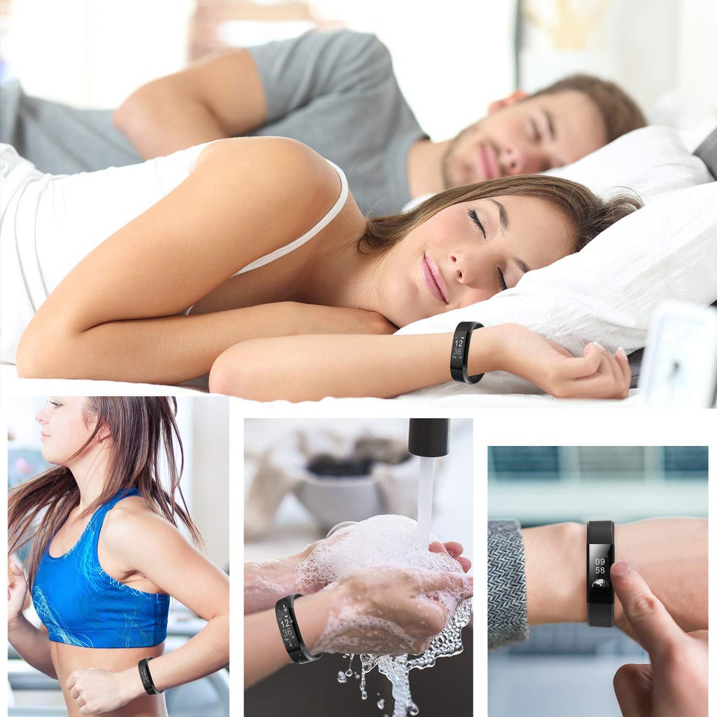 Vòng đeo tay thông minh chống nước có chức năng theo dõi sức khỏe