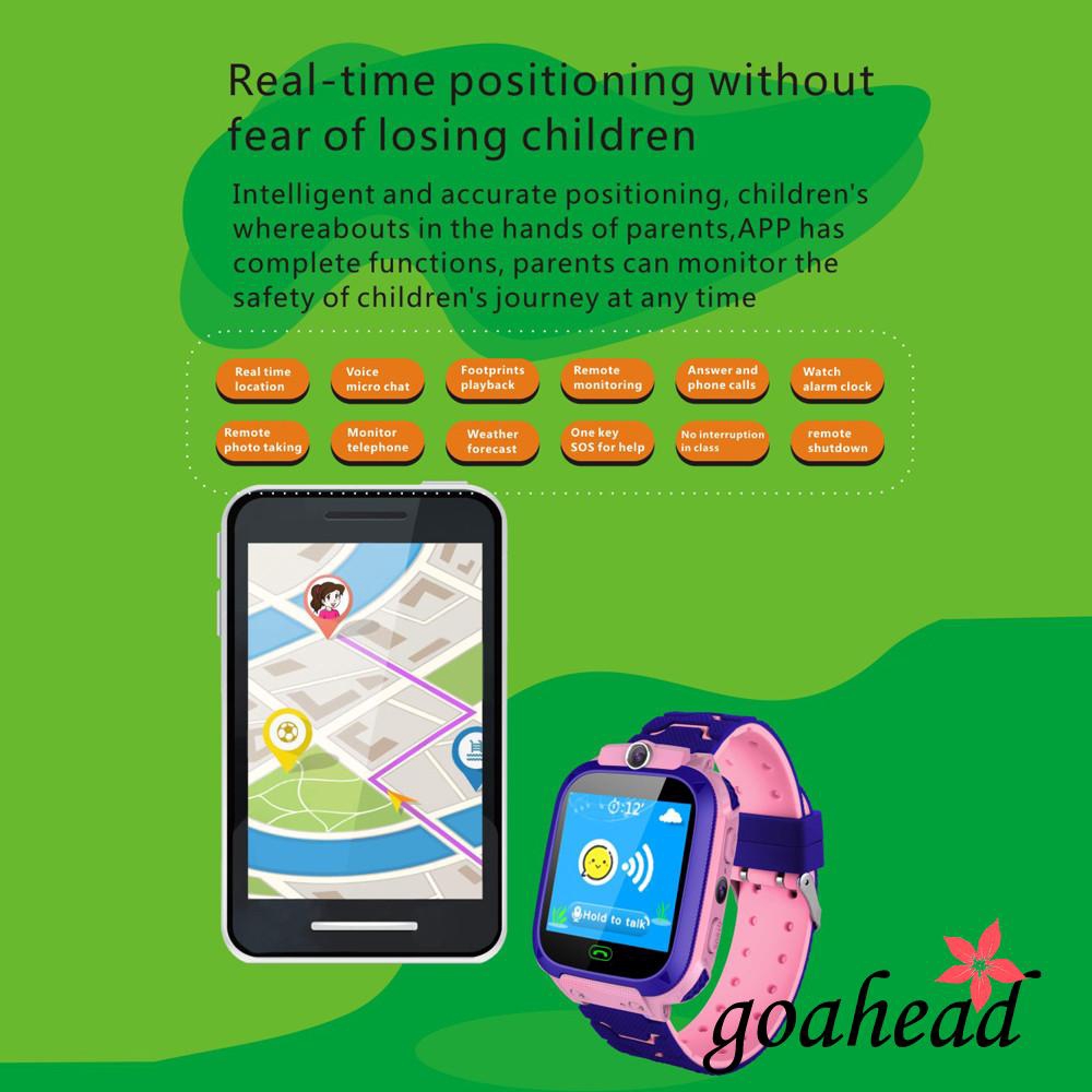 Đồng hồ thông minh định vị GPS chống lạc mất kết nối Android IOS cho bé | BigBuy360 - bigbuy360.vn