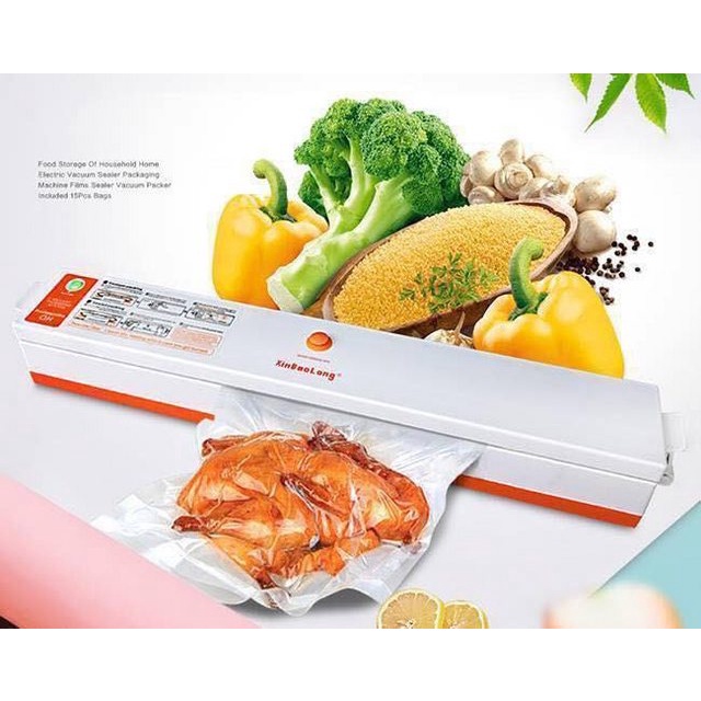 Máy hút Chân Không Kiêm Hàn Miệng Túi Fresh Pack Pro Cao Cấp - Máy hút chân không mini bảo quản thực phẩm