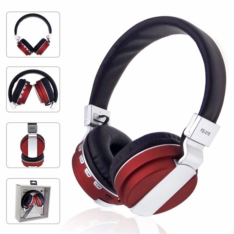 Tai nghe bluetooth 2 tai, Tai nghe FE018 cao cấp, Âm thanh trung thực pass