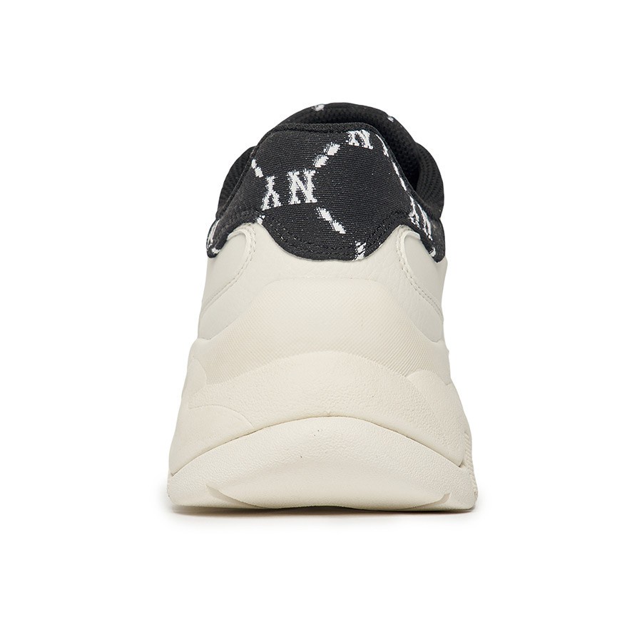 Giày MLB Bigball Chunky Monogram NY Gót Nhung Chính Hãng