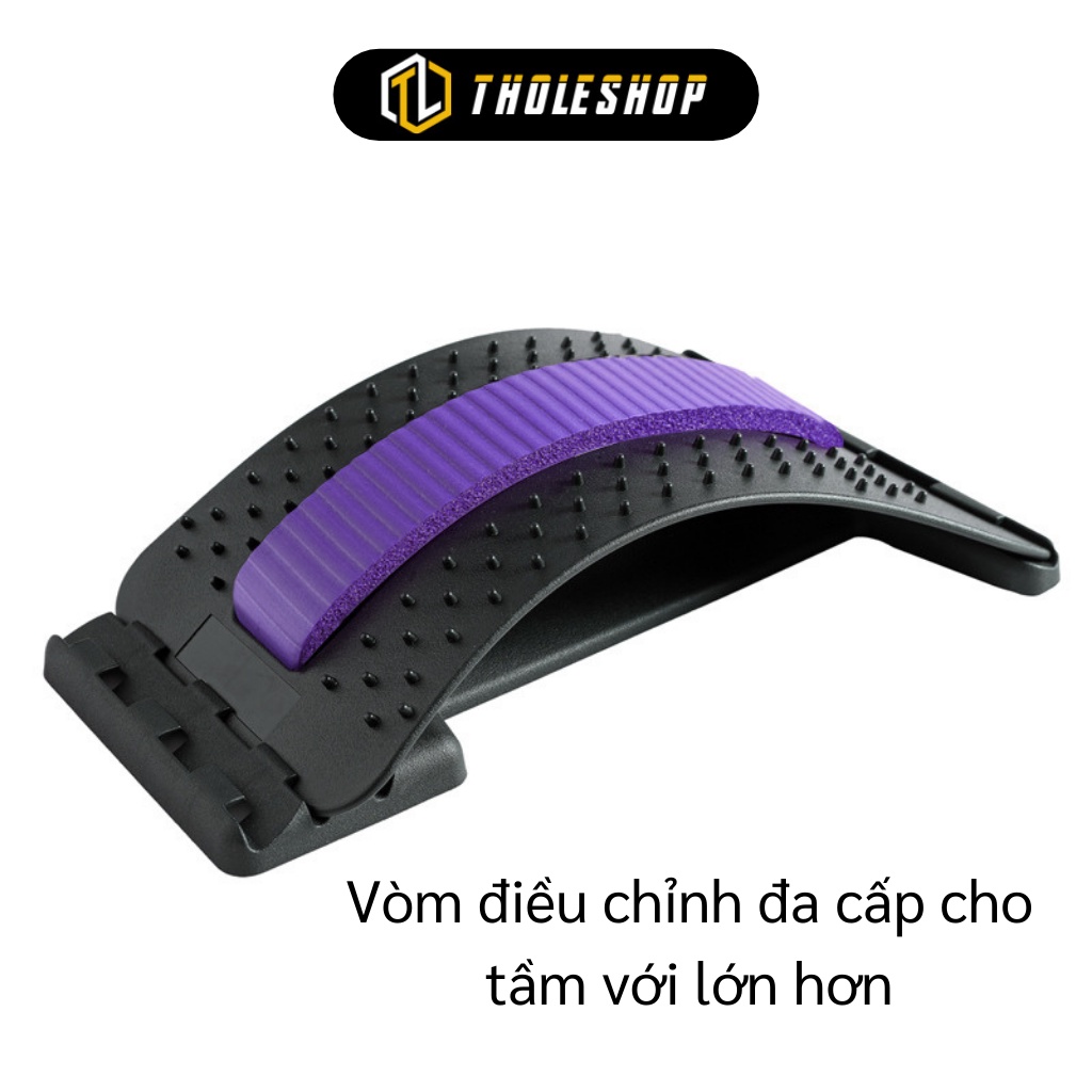 Dụng Cụ Hỗ Trợ Tập Lưng - Khung Nắn Chỉnh Cột Sống, Điều Trị Đau Lưng, Massage 9284