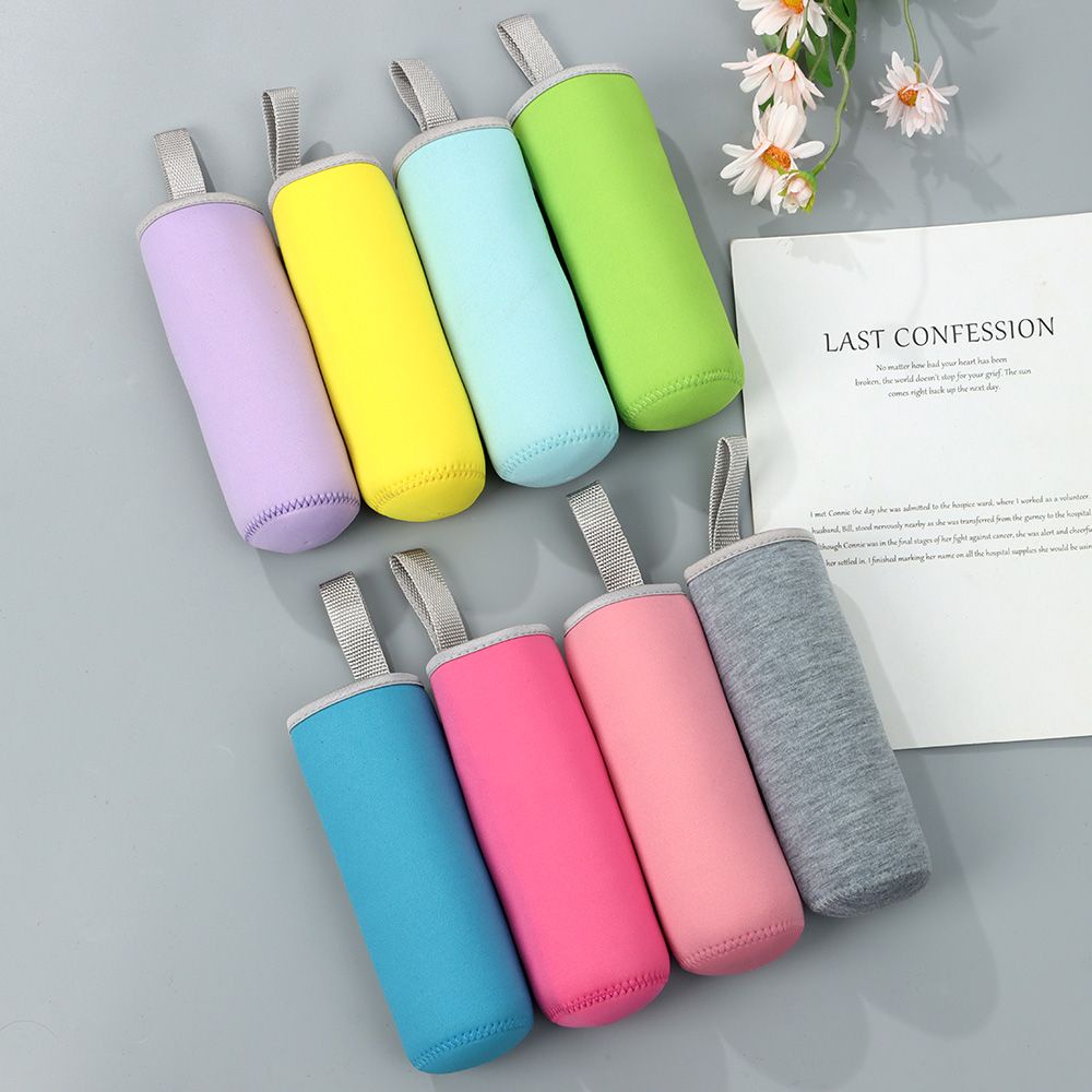 Vỏ bọc chai nước thể thao bằng thủy tinh hút chân không tùy chọn màu sắc