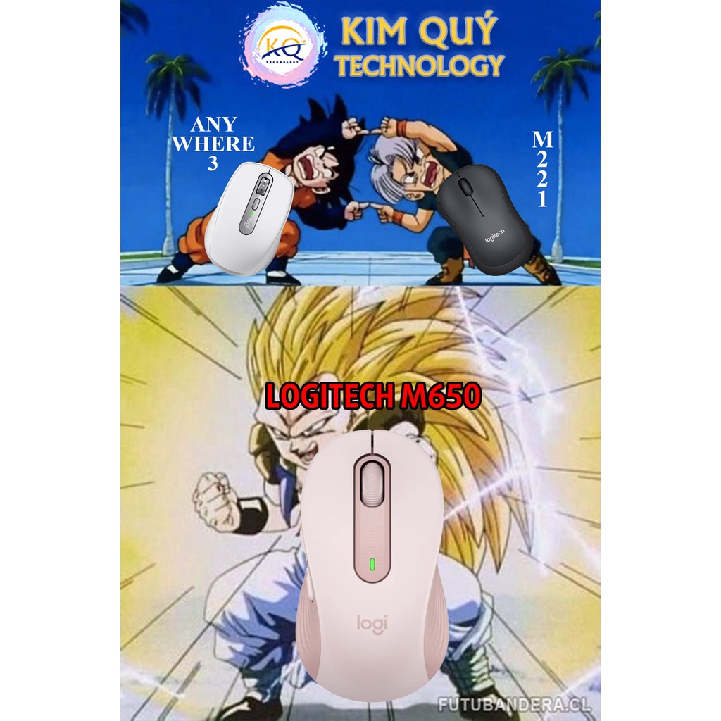 Chuột Không dây Logitech Signature M650 - Hàng chính hãng - BH12TH