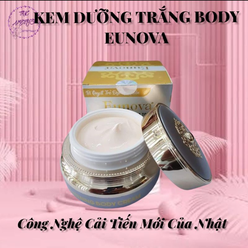 KEM DƯỠNG TRẮNG DA TOÀN THÂN EUNOVA BAN ĐÊM (CÔNG NGHỆ NHẬT)