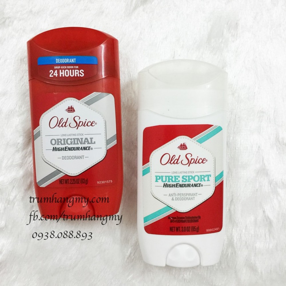 LĂN KHỬ MÙI NAM OLD SPICE PURE SPORT CHÍNH HÃNG