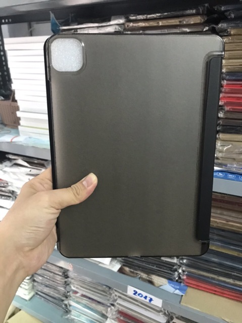 Bao da ipad pro 12.9 2017/2018/2020 lưng trong