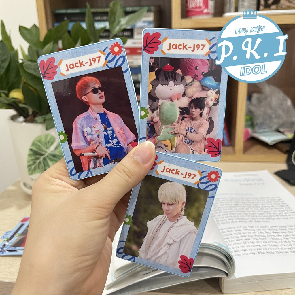 Bộ Card Cứng In Hình Diễn Ca Sĩ Jack J97 - Bo Góc Sang Trọng