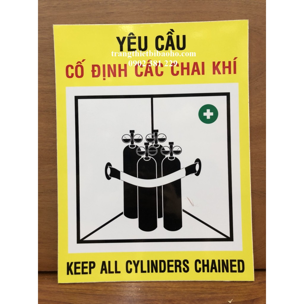 Biển báo Fomex dán decal nhiều mẫu kích thước 30 x 40cm