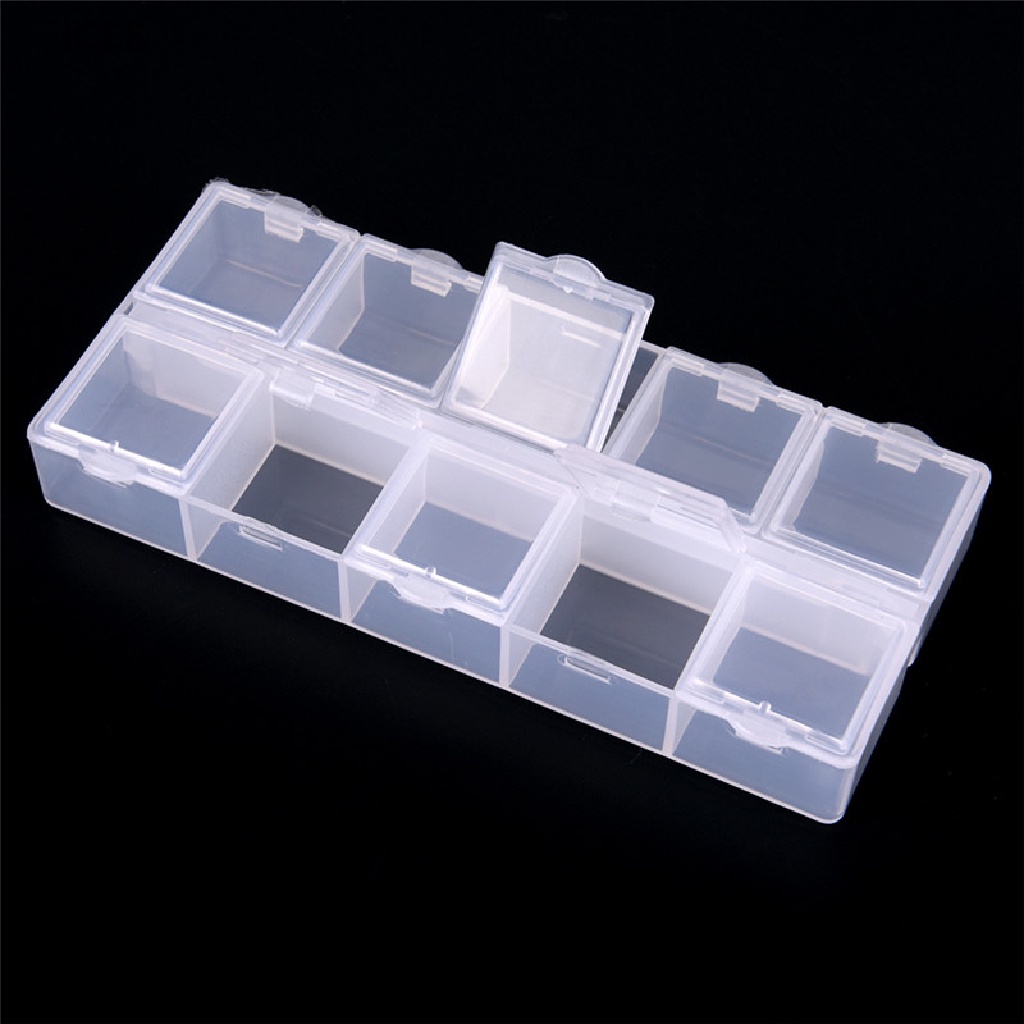 Ic 1 Hộp Đựng Thuốc Hàng Tuần 10 Ô Chứa my