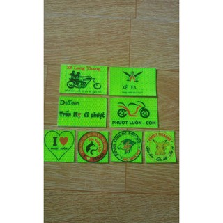 8 logo phượt  . logo phản quang