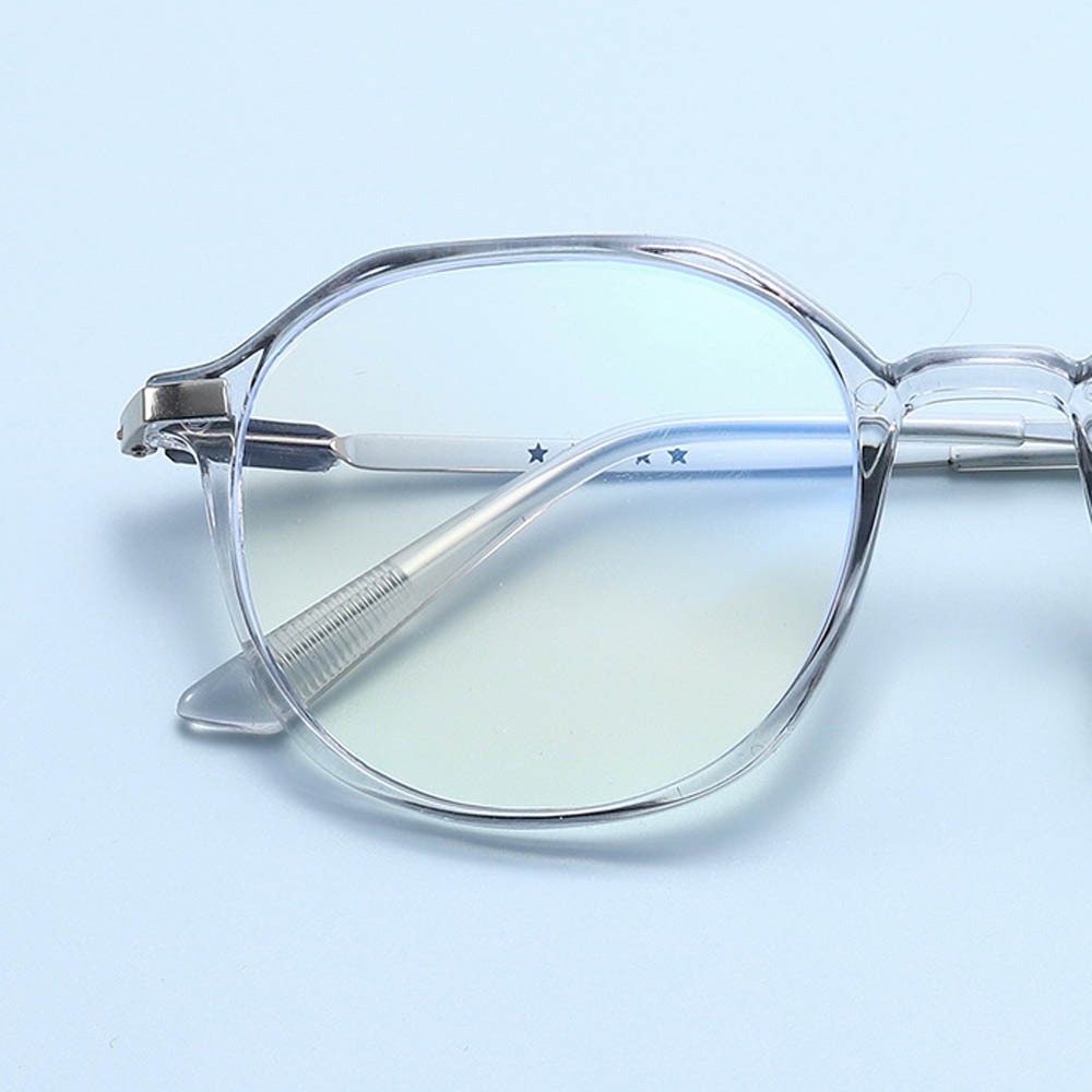 Mắt kính gọng phẳng nhiều màu siêu nhẹ chống tia UV phong cách thời trang cho nam và nữ