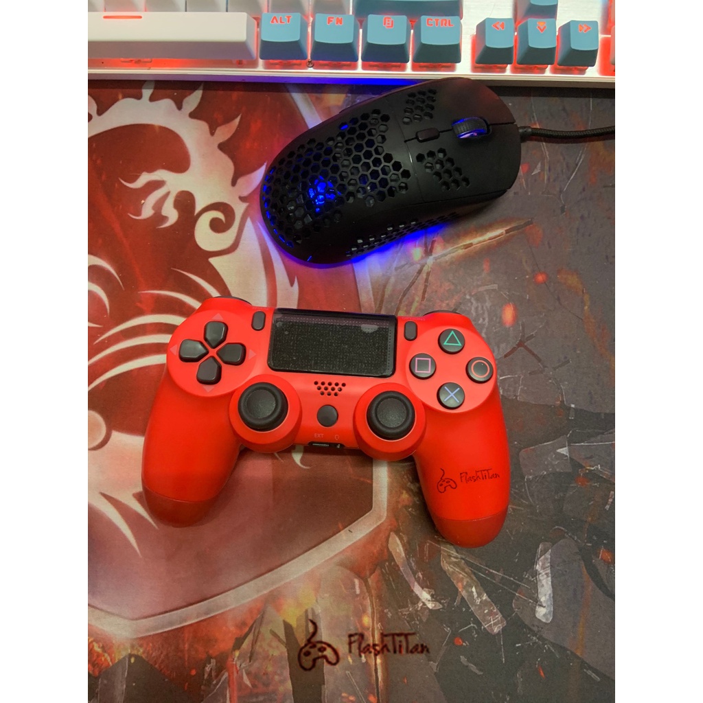 Tay Cầm Chơi Game không dây Ps 4 - Tay cầm Bluetooth Dành Cho PC / Laptop / Điện Thoại Android / TV Android / TV