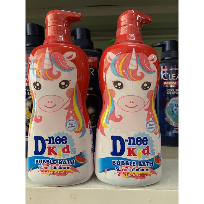 Sữa tắm tạo bọt D-nee Kids 400ml(mầu đỏ)