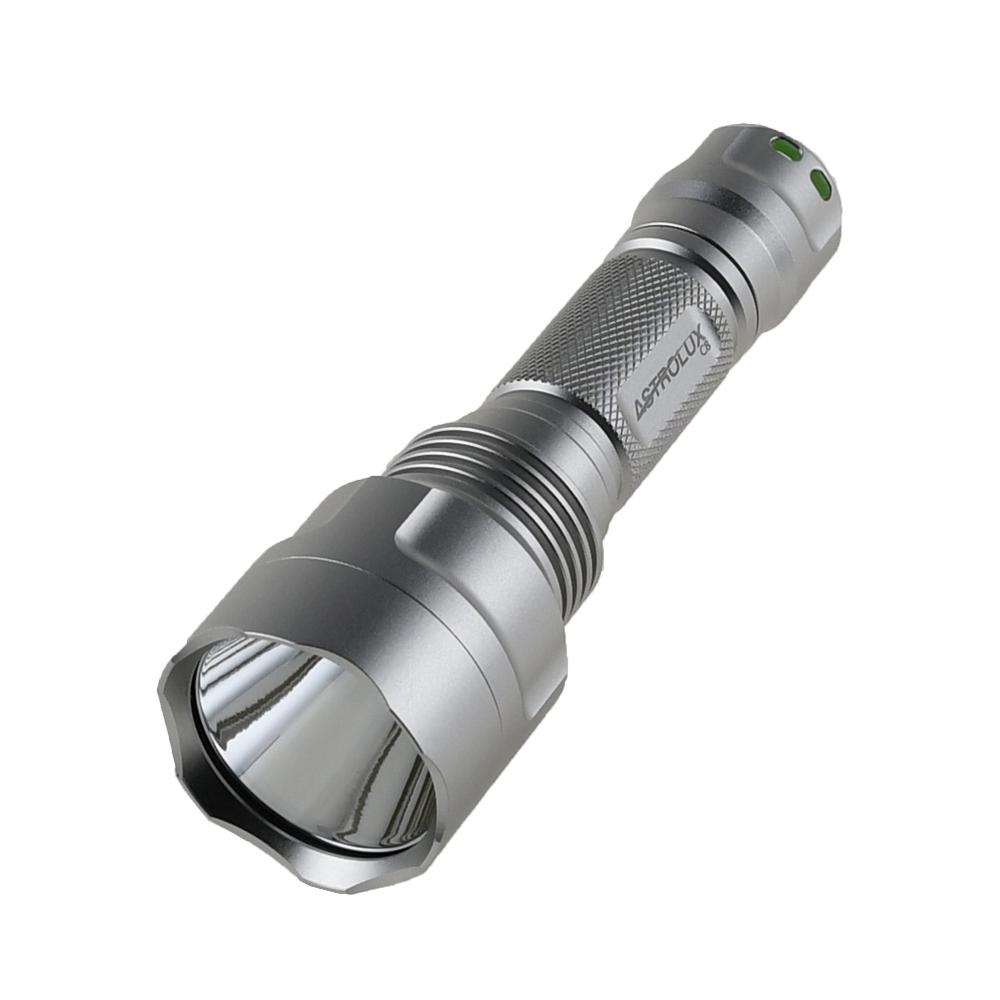 Đèn pin cầm tay astrolux C8 Silver xp-l hi Long A6